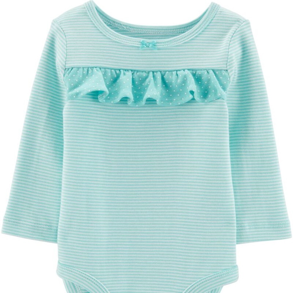 Striped Ruffle Collectible Bodysuit